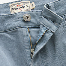 Load image into Gallery viewer, Whashed Blue Slim Fit Coloured Stretch Jeans