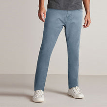 Load image into Gallery viewer, Whashed Blue Slim Fit Coloured Stretch Jeans