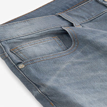 Load image into Gallery viewer, Grey Light Slim Fit Vintage Stretch Authentic Jeans