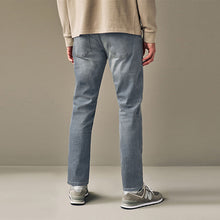Load image into Gallery viewer, Grey Light Slim Fit Vintage Stretch Authentic Jeans