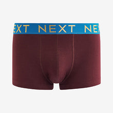 Load image into Gallery viewer, Red/ Blue Rich Paisley Hipsters 4 Pack