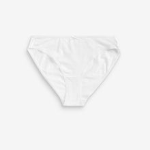 Load image into Gallery viewer, Black/White/Nude Hight Leg Cotton Rich Knickers 4 Pack
