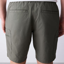 Load image into Gallery viewer, Charcoal Grey Technical Cargo Shorts