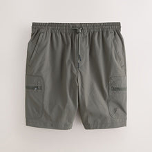 Load image into Gallery viewer, Charcoal Grey Technical Cargo Shorts