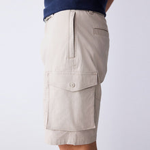 Load image into Gallery viewer, Stone Belted Ripstop Cargo Shorts