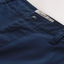 Load image into Gallery viewer, Blue Ink Stretch Cotton Rich Cargo Shorts