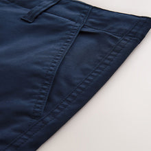 Load image into Gallery viewer, Blue Ink Stretch Cotton Rich Cargo Shorts