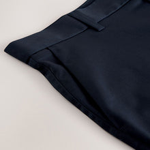 Load image into Gallery viewer, Blue Navy Straight Fit Stretch Chino Shorts