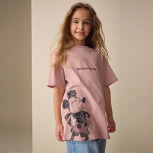 Load image into Gallery viewer, Pink Mickey Mouse Oversized License Graphic T-Shirt (6yrs)