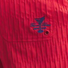 Load image into Gallery viewer, Coral Pink Textured 5 Inch Swim Shorts