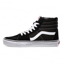Load image into Gallery viewer, SK8-HI BLACK WHITE TRAINERS SHOES