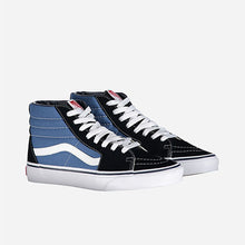 Load image into Gallery viewer, VANS UNISEX SK8-HI NAVY SHOES
