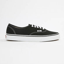 Load image into Gallery viewer, VANS AUTHENTIC BLACK WHITE SHOES