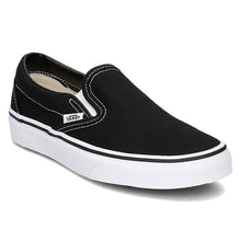 Load image into Gallery viewer, VANS CLASSIC SLIP ON BLACK WHITE SHOES