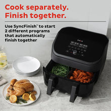 Load image into Gallery viewer, VORTEX VersaZone 8.5L Air Fryer with VersaZone™ Technology