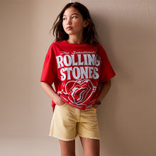 Load image into Gallery viewer, Red The Rolling Stones Band T-Shirt (5-12yrs)