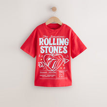 Load image into Gallery viewer, Red The Rolling Stones Band T-Shirt (5-12yrs)