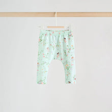 Load image into Gallery viewer, Pink/ Mint/ White Fairy Short Sleeve Top and Leggings Baby Set 6 Piece (0-18mths)