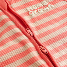 Load image into Gallery viewer, Multi Stripe Baby Sleepsuits 3 Pack (0mths-2yrs)
