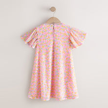 Load image into Gallery viewer, Pastel Pink Angel Sleeve Sequin Party Dress (3-12yrs)