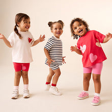 Load image into Gallery viewer, Red Hearts T-Shirts 3 Pack (3mths-6yrs)