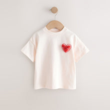 Load image into Gallery viewer, Red Hearts T-Shirts 3 Pack (3mths-6yrs)