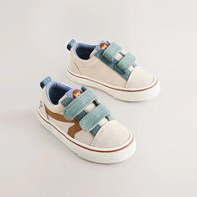 Load image into Gallery viewer, Neutral Standard Fit (F) Touch Fastening Trainers