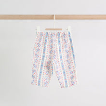 Load image into Gallery viewer, White Strawberry Baby Woven Top and Trousers Set 2 Piece (0-18mths)
