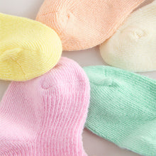 Load image into Gallery viewer, Multi Pastel Baby Socks 5 Pack