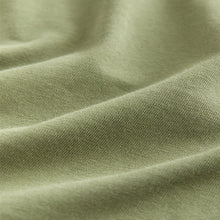 Load image into Gallery viewer, Green Moss Regular Fit Essential Crew Neck Cotton T-Shirt