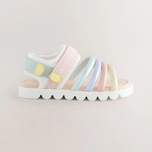 Load image into Gallery viewer, Multi Pastel Trekker Sandals