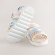 Load image into Gallery viewer, Multi Pastel Trekker Sandals