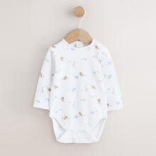 Load image into Gallery viewer, Green Safari Animal Baby Twill Dungarees and Bodysuit Set (0-18mths)