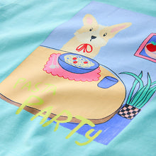 Load image into Gallery viewer, Blue Dog Short Sleeve T-Shirt (3mths-6yrs)