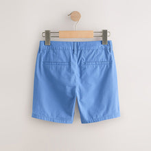 Load image into Gallery viewer, Blue Regular Fit Chino Shorts (3-12yrs)