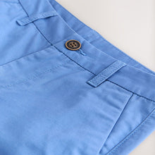 Load image into Gallery viewer, Blue Regular Fit Chino Shorts (3-12yrs)