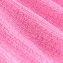 Load image into Gallery viewer, Pink Strappy Crinkle Summer Dress (3-12yrs)