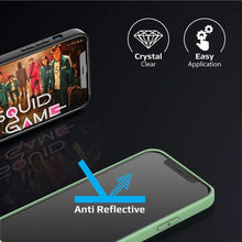 Load image into Gallery viewer, Promate Screen Protector for Iphone - DropProtect™ Matte Tempered Glass with Built-In Bumper