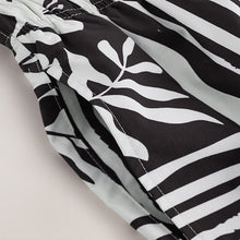 Load image into Gallery viewer, Mono Tile Print Swim Shorts 5 Inch