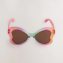 Load image into Gallery viewer, Rainbow Novelty Butterfly Sunglasses