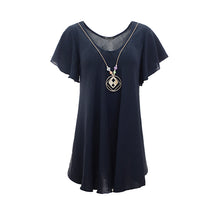 Load image into Gallery viewer, TOP & CHAIN AZUR1198