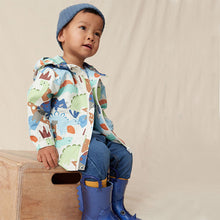 Load image into Gallery viewer, Green/Blue Shower Resistant Jacket