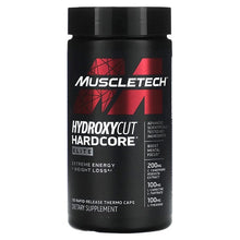 Load image into Gallery viewer, Muscletech Hydroxycut Hardcore Elite 110caps