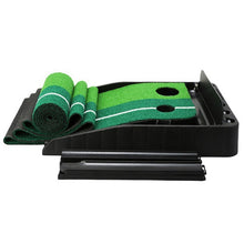 Load image into Gallery viewer, Indoor Golf Putting Green Golf Training Putting Mat Tracks With Auto Ball Return