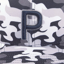 Load image into Gallery viewer, CAMO PRINTED P SNAPBACK MEN'S GOLF CAP