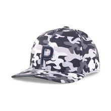 Load image into Gallery viewer, CAMO PRINTED P SNAPBACK MEN'S GOLF CAP