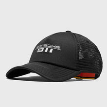 Load image into Gallery viewer, Porsche Legacy Trucker Cap - Black - Allsport
