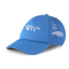 Load image into Gallery viewer, Porsche Legacy Trucker Cap - Blue - Allsport