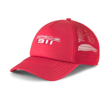 Load image into Gallery viewer, Porsche Legacy Trucker Cap - Red - Allsport