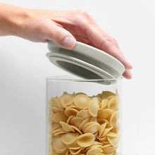 Load image into Gallery viewer, BRABANTIA Set of 3 Mix Stackable Glass Jars